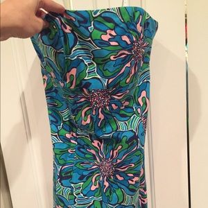Lilly Pulitzer Strapless Dress